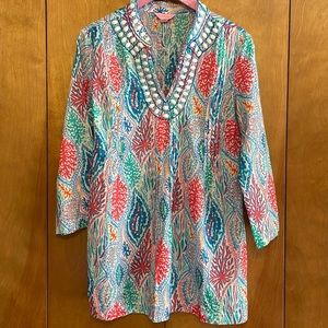 Lilly Pulitzer Tunic Top - Size Small